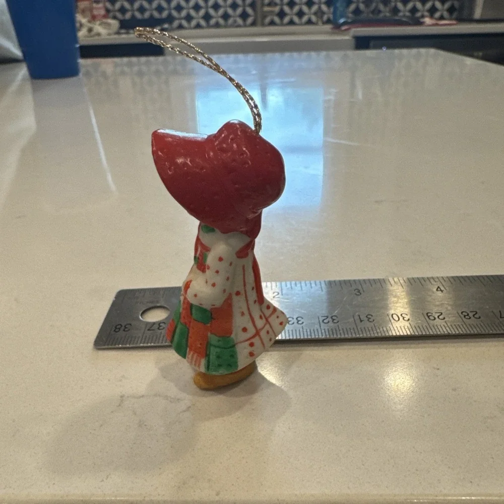 Vintage 1980's ‎ Holly Hobbie Ceramic Ornament